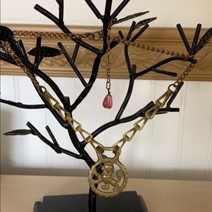 Vintage Gold plated Lion Necklace